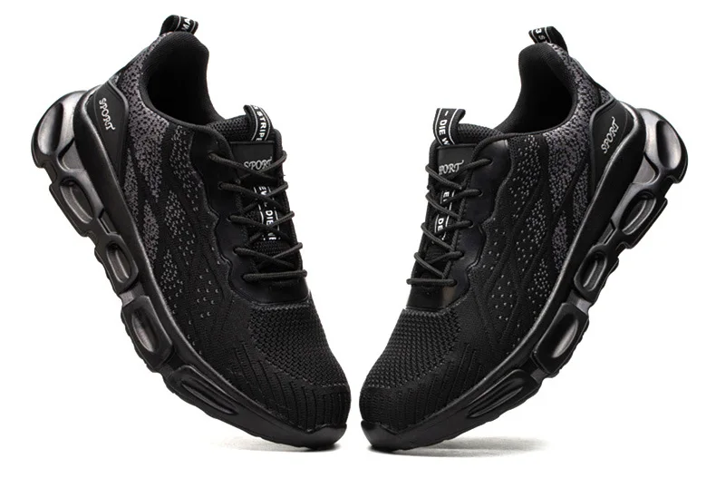 Safety Shoes Anti-smashing Safety Men's Work Shoes Summer Breathable Deodorant Non-slip Mens Safety Shoes Work Shoes