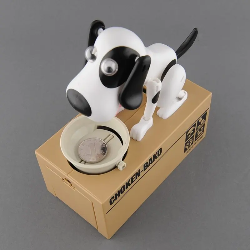 2019Dog Puppy Hungry Bank монета для еды, экономия, собачья копилка