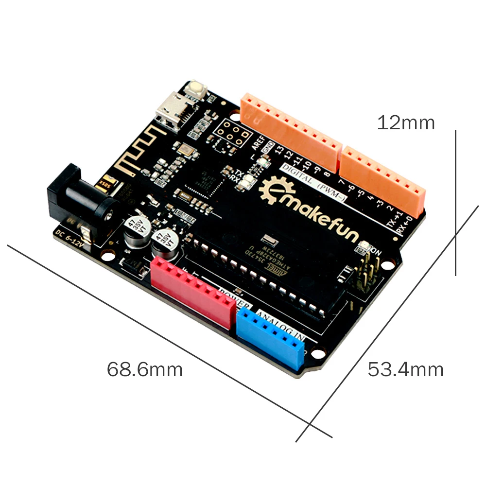 BLE макетная плата для Arduino R3 микро интерфейс и BLE T1 CC2540 Bluetooth 4,0 беспроводной модуль, база на ATmega328P