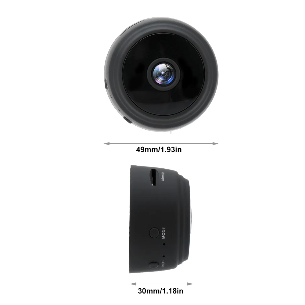 A9 4k Wifi мини-камера, Домашняя безопасность P2P камера WiFi, ночное видение 1080P беспроводная камера видеонаблюдения, удаленный монитор телефон приложение