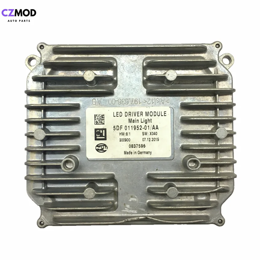 1 шт. CZMOD G-M 0837596 XT5 XT6 ксеноновая фара ближнего света Светодиодный модуль драйвера компьютер 5DF 011952-01/AA Подержанные автомобильные аксессуары