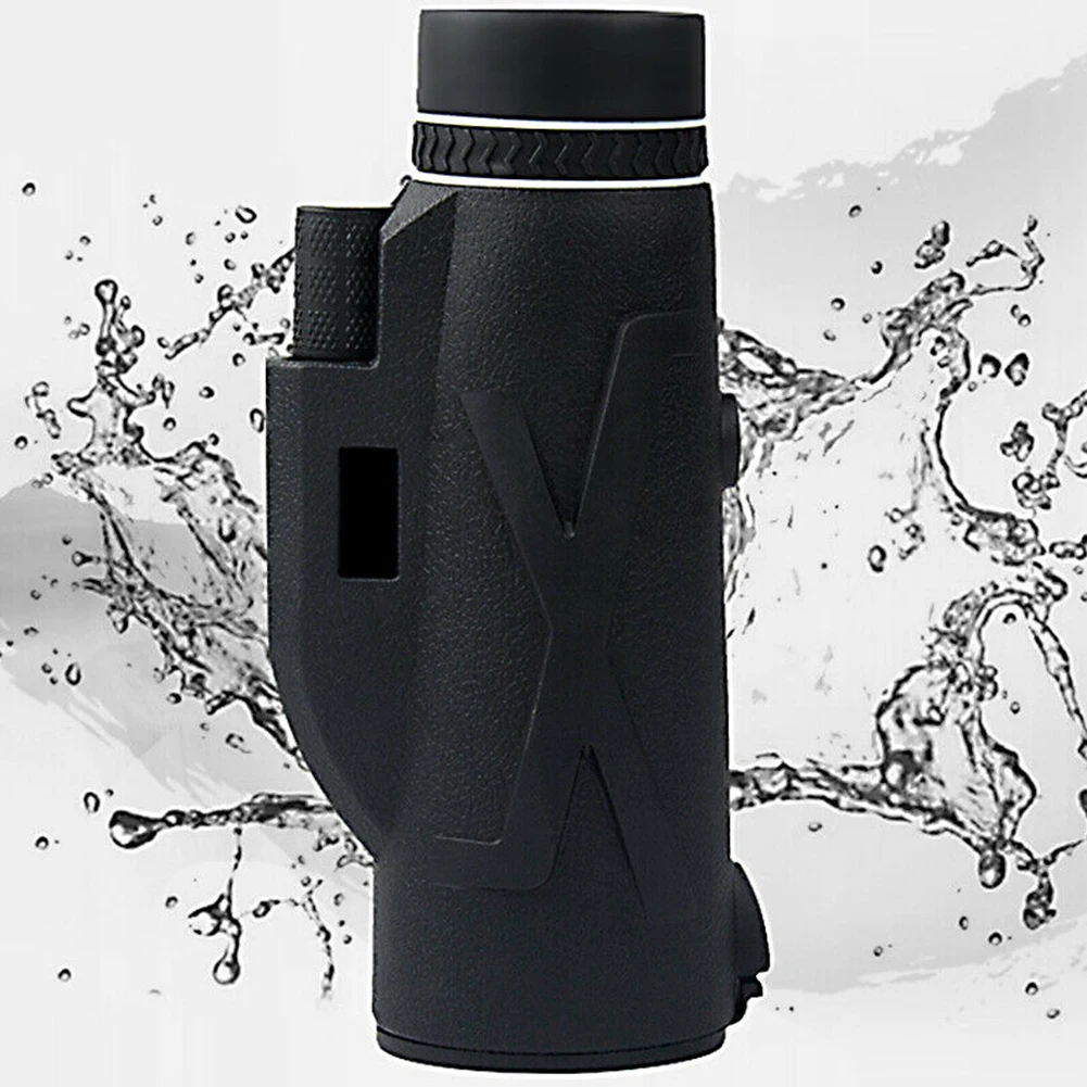 Tanie 80x100 Outdoor Hiking polowanie soczewka optyczna monokularowy teleskop regulowany klips Night Vision HD Zoom Camping wodoodporna kamera