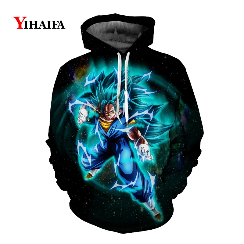 

Men's Hoodies Anime 3D Print Dragon Ball Z Sweatshirt Harajuku Pullover Casual Hoody Man dbz figure Sportswear Hoodie Coat
