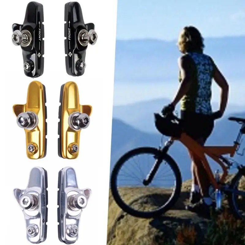 1 пара велосипедная тормозная колодка MTB горный велосипед велосипедный блок торможение износостойкие аксессуары обувь держатель Тормоза Велоспорт C-br G2M8