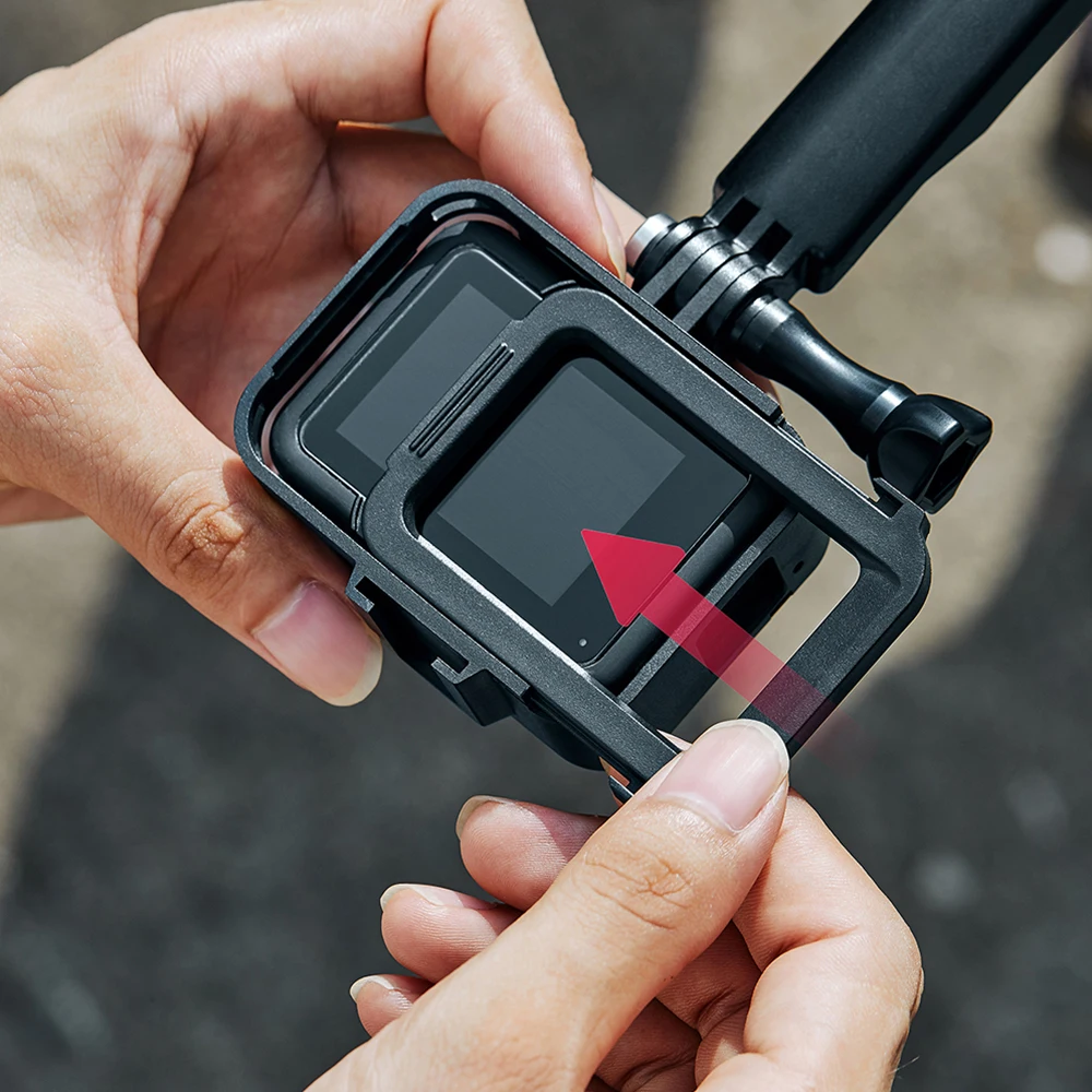 БЫСТРОРАЗЪЕМНАЯ рамка для GoPro Hero 8 корпус защитный видеосветильник крепление