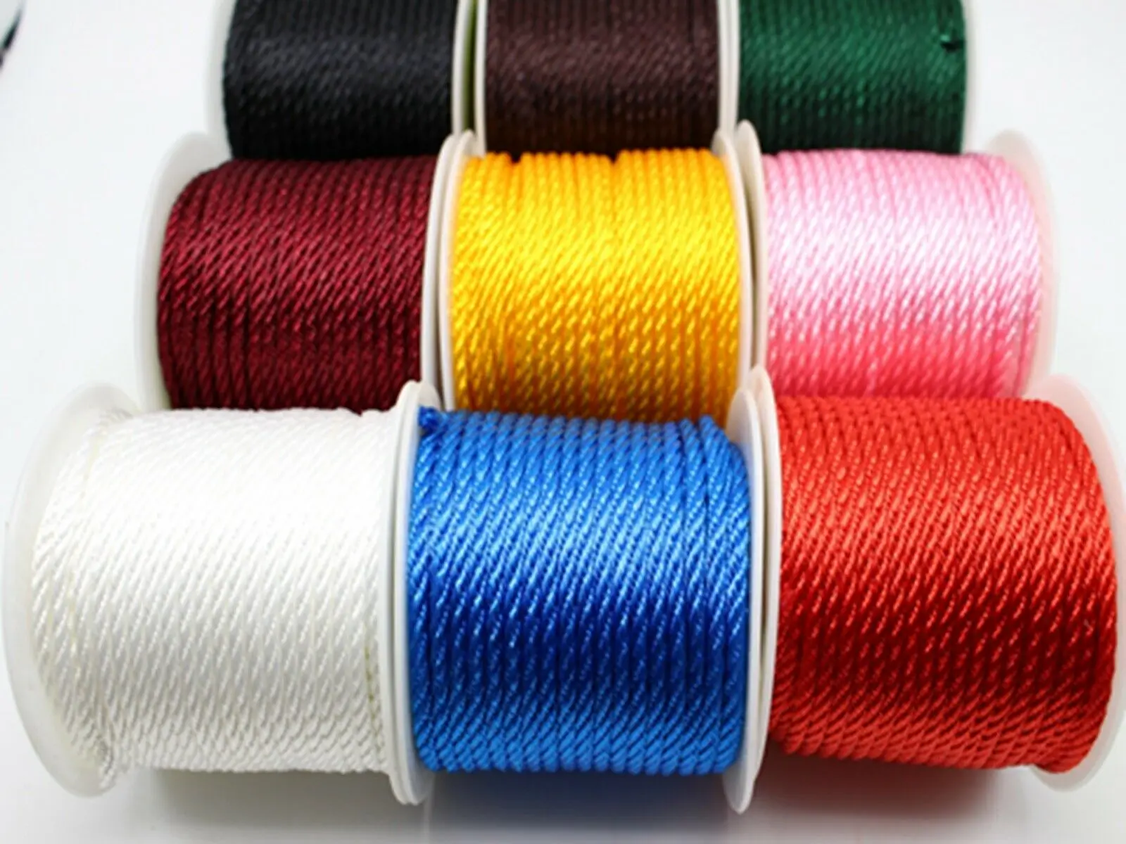 1300m 0.2mm Thick Nylon Silk Beading Thread String Cord Spool