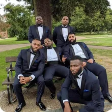 Красивый свадебный костюм жениха смокинг свадебное платье мужской пиджак блейзер Выпускной ужин костюм из 2 предметов(пиджак+ брюки+ галстук