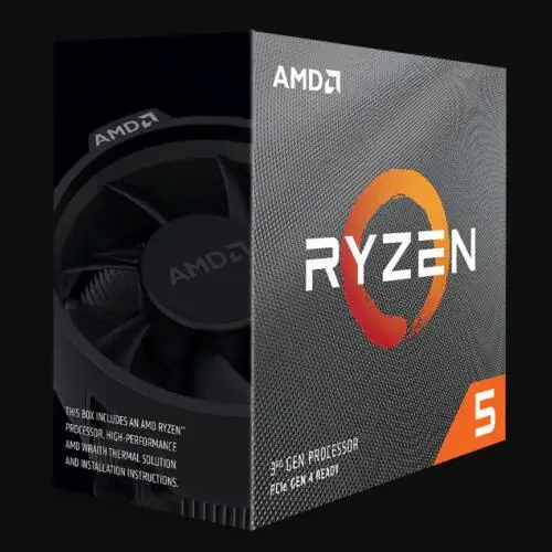 

AMD Ryzen 5 3600 R5 3600 3.6 GHz Six-Core Twelve-Thread CPU Processor 7NM 65W L3=32M 100-000000031 Socket AM4 new and with fan