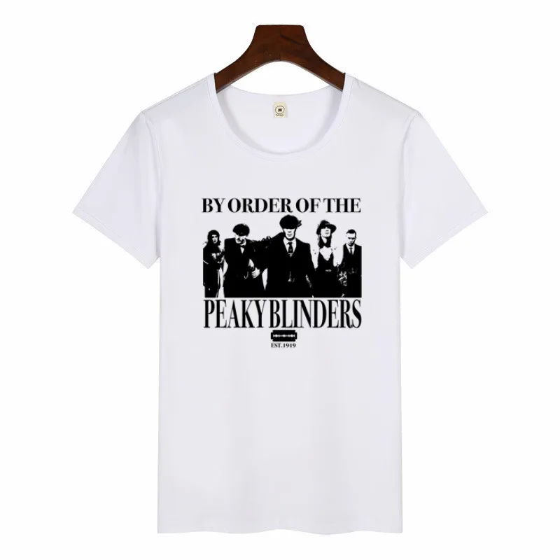 P1624F-white Новая Летняя женская футболка Peaky blinds Graphic Tees женская футболка Harajuku аниме женские топы Эстетическая одежда - Цвет: P1624F-white
