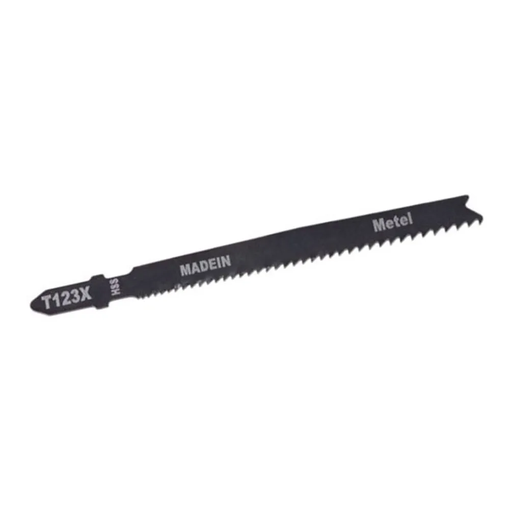 10Pcs HCS Jig Saw Blades 4 Inch T-shank T123 Jigsaw Blade For Tube Wood Metal Aluminium Cutting Tools