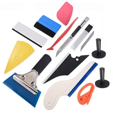 Виниловая обертка набор инструментов для автомобиля углеродное волокно магнитный держатель оконный оттенок Ракель наклейка обертка пинг пленка резак автомобильные аксессуары комплект