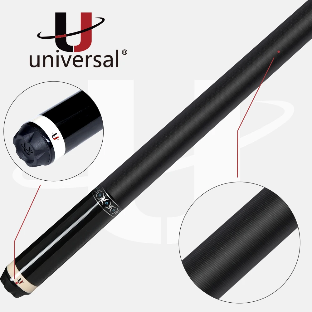 

Universal 1967 WT03 12.9mm Kamui Tip 148cm Length with Carbon Fiber Techonology Shaft Professional Handmade Billiard China