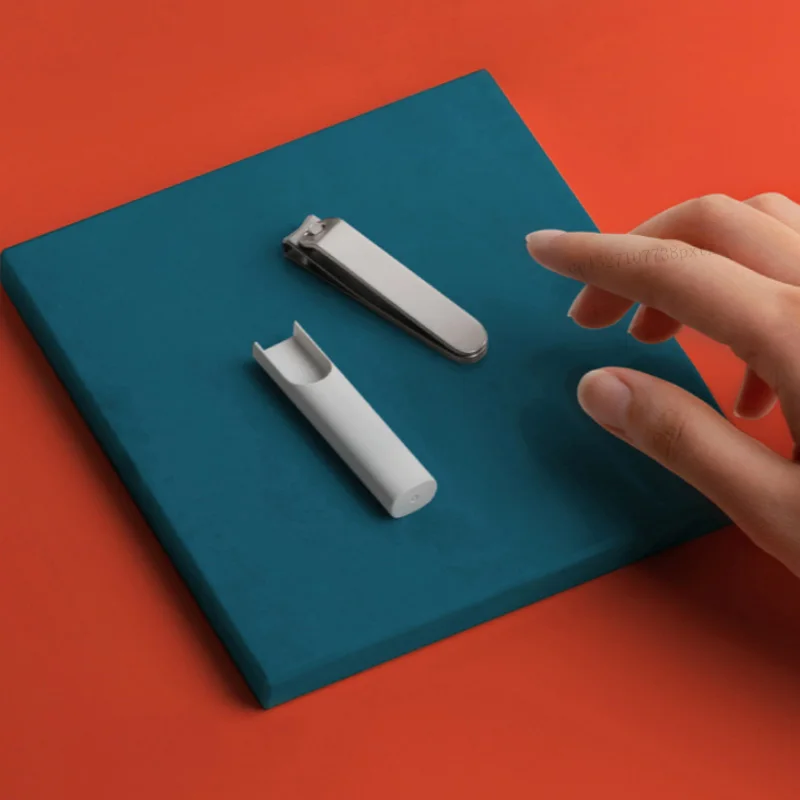 Xiaomi Mijia кусачки для ногтей с защитой от брызг, триммер для педикюра, уход за ногтями из нержавеющей стали, кусачки для ногтей, профессиональная пилка