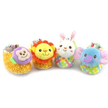 Удобная обувь для малышей; обувь для малышей с изображением леса; обувь для малышей с изображением животных; мягкая подошва; погремушка; скользкая обувь; обувь для малышей