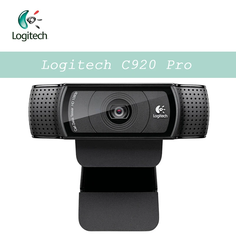 

Logitech C920 Pro HD 1280*960 Webcam Support Official Test with 15 Million Pixels CMOS 30FPS for Windows 10/8/7