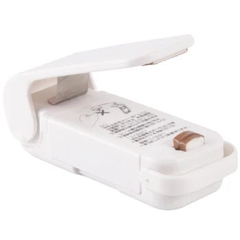 

Portable Bag Clips Heat Sealer Plastic Packaging Storage Bag Mini Food Sealer Machine with Magnet