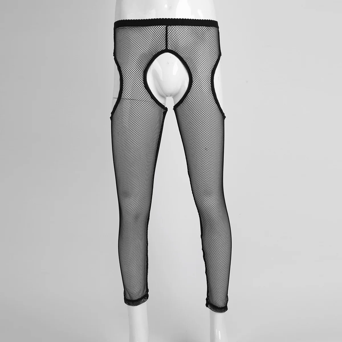 Сексуальные мужские трусики без косточек обтягивающие штаны Эластичные подтяжки ажурные прозрачные колготки нижнее белье чулочно-носочные изделия