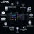 LEHX Car Android 9.0 2 Din Радио Автомобильный Мультимедийный плеер 2 Din 7 "Авторадио DVD RAM2GB Для Ford Focus S-Max Mondeo Galaxy C-Max