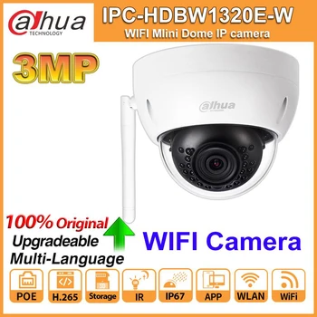 

Dahua IPC-HDBW1320E-W 3MP Network IP Camera WiFi Wireless Mini Dome camera IR 30m CCTV Security Camera Outdoor IP67 IK10