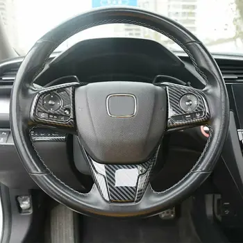 

6Pcs Steering Wheel Cover Trim ABS Frame Durable High Quality Hot sale