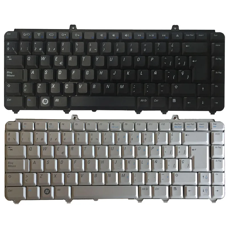 Испанская клавиатура для ноутбука Dell inspiron 1400 1520 1521 1525 1526 1540 1545 1420 1500 XPS M1330 M1530 NK750