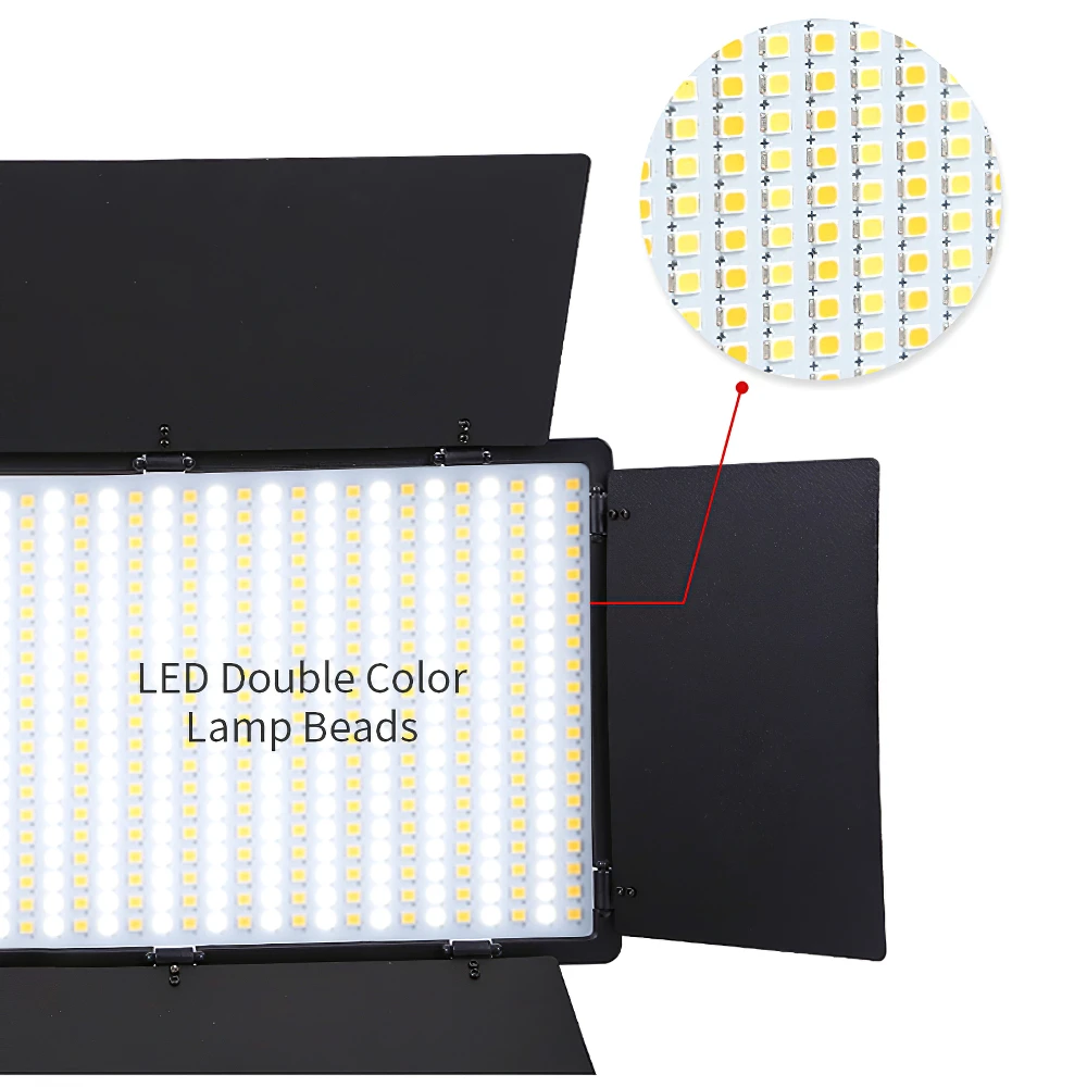 U600 painel de luz de vídeo led