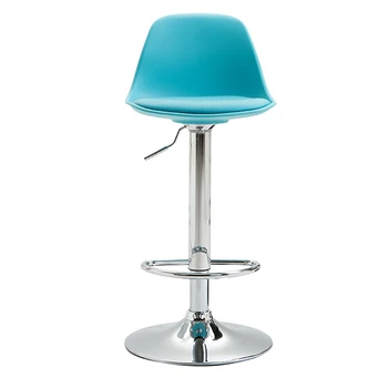 

Stylish and simple cashier bar chair lift high stool front desk rotating creative bar stool high chair