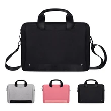 Сумка для ноутбука 13,3 15,6 14 дюймов, водонепроницаемая сумка для ноутбука, рукав для Macbook Air Pro 13 15, сумка через плечо для компьютера, портфель