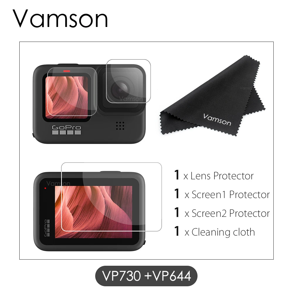 Coque en silicone souple pour GoPro, coque de protection complète, accessoires  pour appareil photo, VP662, 12, 11, 10, 9 - AliExpress
