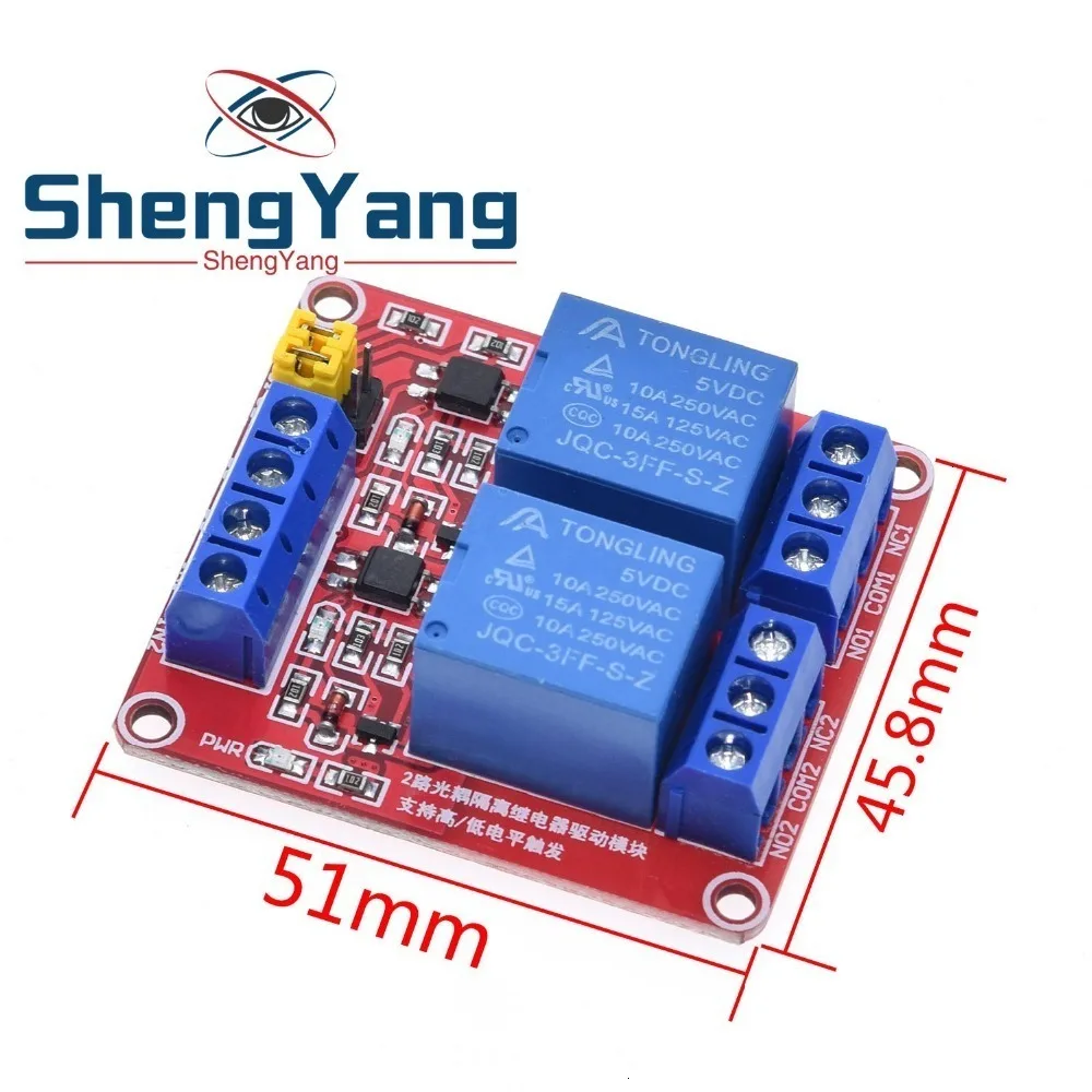 1 2 4 8 Channel 5V 12V Relay Module Board Shield With Optocoupler Support High and Low Level Trigger for Arduino relay module arduino module