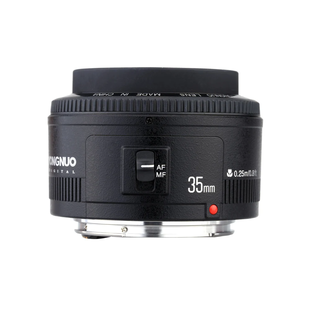 Объектив камеры YONGNUO YN50mm YN35mm F1.4/F1.8/F1.8II/F2.0 стандартный объектив с большой апертурой и автофокусом для Canon EOS 70D 5D2