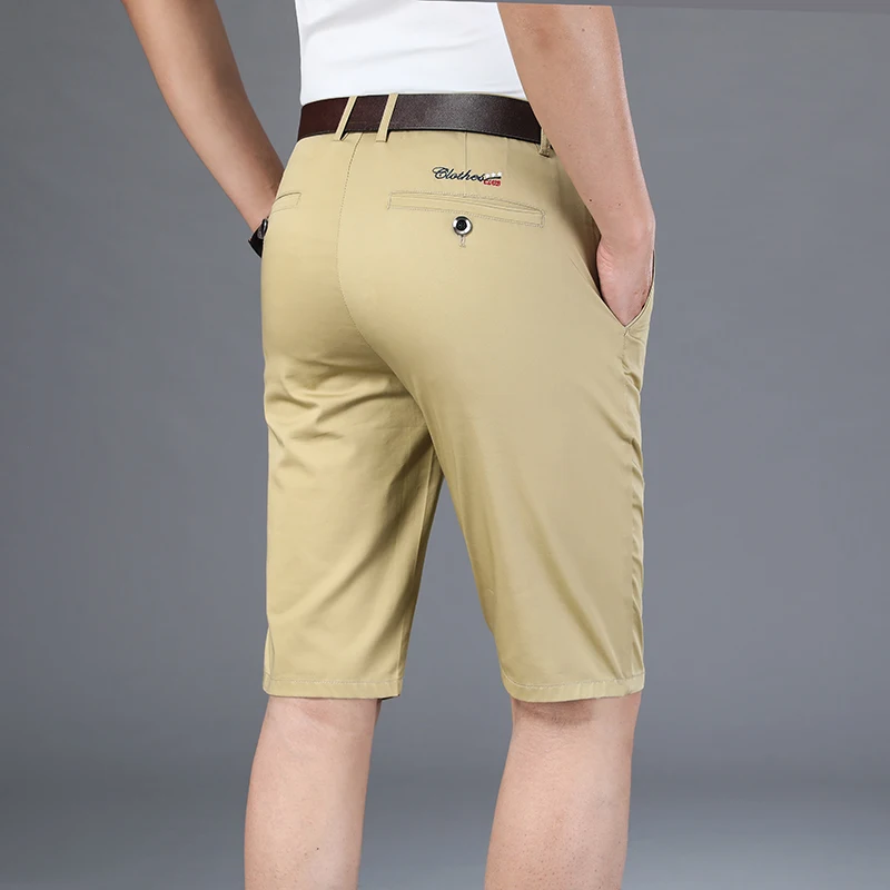 6 Colors Khaki Gray Mens Shorts Casual 