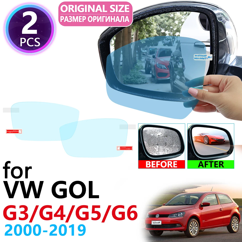 Cubierta completa para espejo retrovisor, película antiniebla a prueba de lluvia, accesorios para coche, para Volkswagen VW Gol G3 G4 G5 G6 2000 ~ 2019 AliExpress Automóviles y motocicletas