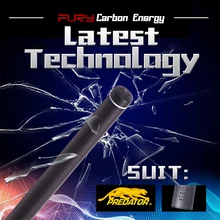 Fureur 11/12.5/12.8/13mm pointe Kamui technologie carbone pur queue de billard queue de billard arbre poinçon saut Snooker Kit fibre de carbone uni-loc(China)