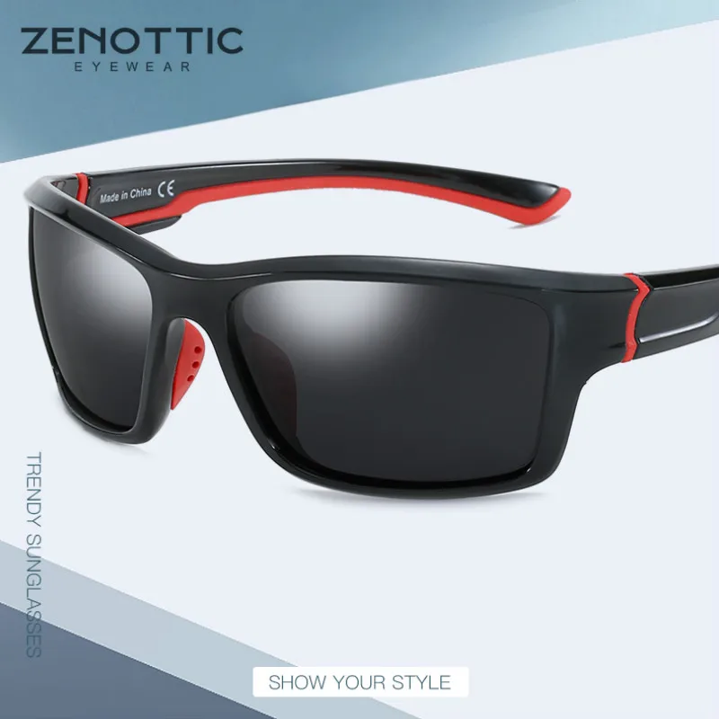 Солнцезащитные очки ZENOTTIC Мужские поляризационные для спорта рыбалки вождения