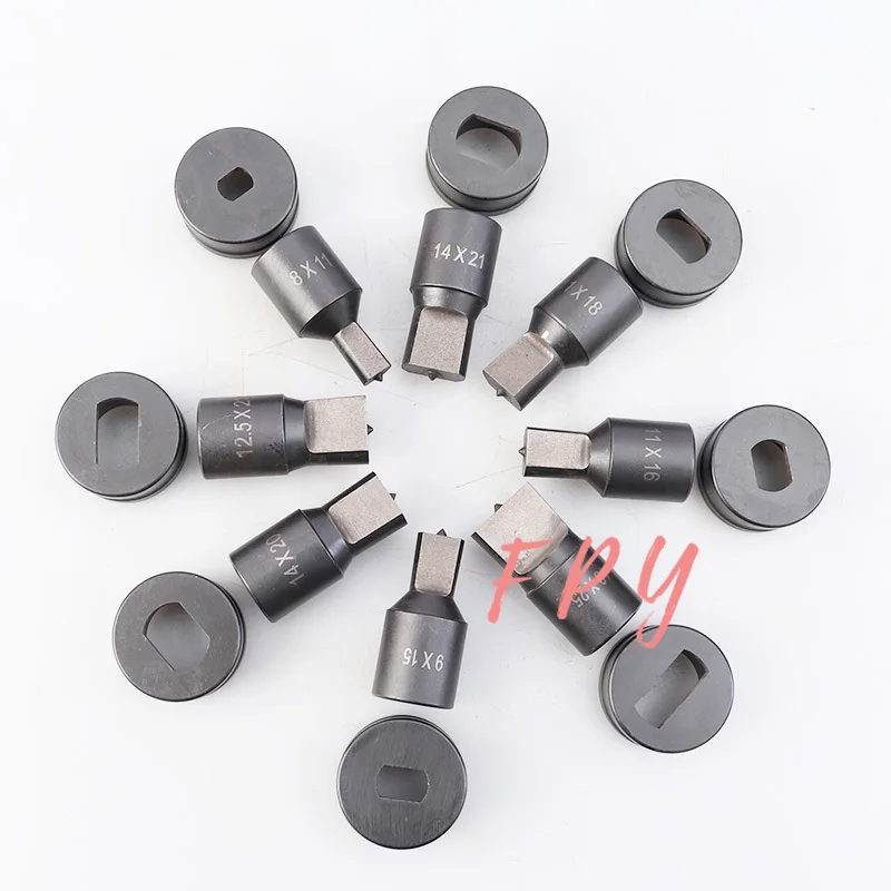 CH-70 Hydraulic Punch & Die Set – Heavy-Duty Precision CNC Tool For Metal Fabrication (1 Piece, 14x22mm)
