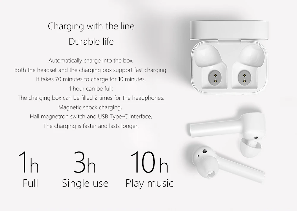 Оригинальные Xiaomi Mi Air True беспроводные наушники Airdots TWS Bluetooth 5,0 гарнитура стерео ANC шумоподавление Airdots Pro