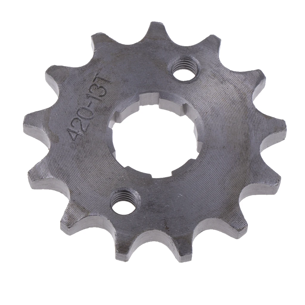 13T Teeth Front Sprocket Cog 420 Chain For 110 125 140cc  Bike