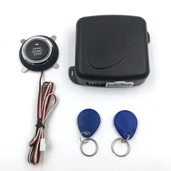 

12V Push Button Car Engine Start Stop System Kit For Auto Keyless Entry NP
