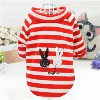 

Dog Striped Shirts Breathable Dog Clothes for Small Medium Dogs Spring Summer Pet Outfits Puppy Yorkies Chihuahua Clothing