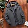 Men's winter Waterproof clothing outdoor big size mountaineering plus velvet thickening warm jacket plus size coat 8XL 7XL ► Photo 2/6