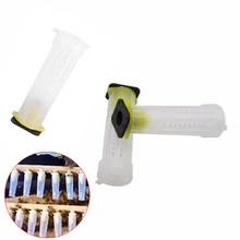 40 шт., пчеловодная королева, клетка для выращивания, пластиковая клетка, пластиковый ящик для пчел, клетки, пчелы, инструмент, принадлежности для защиты