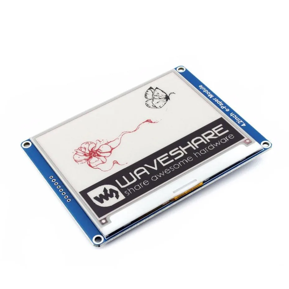 AiSpark 4 2 ''E Ink дисплей модуль 400x300. дюймов электронная бумага три цвета: красный