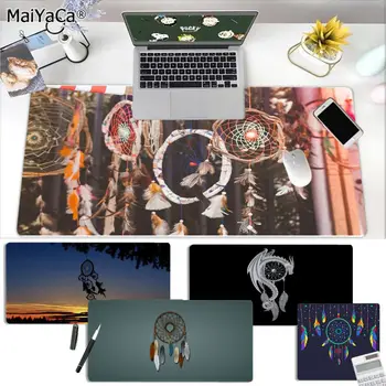 

MaiYaCa Vintage Cool Dream Catcher Feather Large Mouse pad PC Computer mat Free Shipping Large Mouse Pad Keyboards Mat
