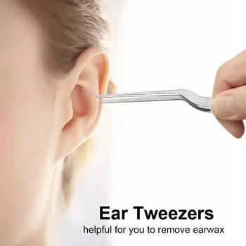 

Ear Wax Remover Ear Care Tool Ear Tweezers Stainless Steel Ear Cleaner