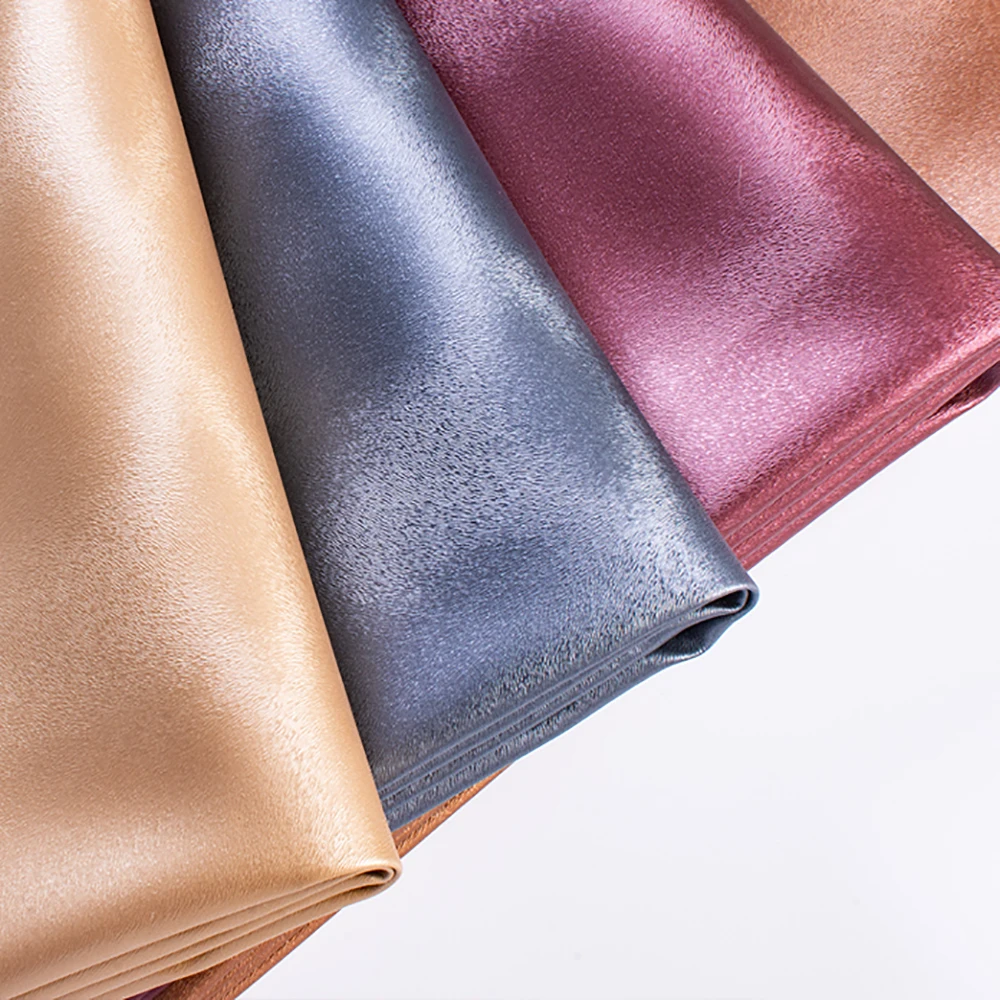 

Lychee Life Soft Synthetic Leather Fabric Colorful 50cmx137cm Faux Leather DIY Leatherette Fabric Sewing Clothes Materials