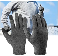 1Pair Rheumatoid Arthritis Compression Full finger Gloves Wrist Support Finger Pain Relief Gloves Therapy Relax Care Gloves