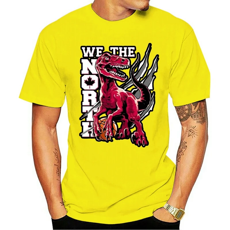 

new Shirt We The North Toronto 2020 Final Summer Fashion Shirt For Men Hip Hop Raptors Basketball T-Rex T-Shirt Men-Women Tee