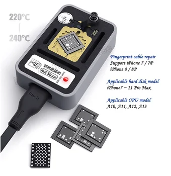 

Qianli Hot Stone preheater platform,constant temperature removal glue 3in1 touch id+Nand+CPU for iPhone 7 7P 8 8P X XS MAX 11 Pr
