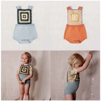 

BoBomoon 2020 NEW Summer Baby Girls Casual Rompers Fashion Beach Christmas PARTY Rompers Girl Thanksgiving Girl Princess Romper